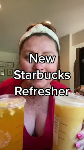 The new @Starbucks #refresher is a decent dupe for a #dolewhip #dolewhipsonthego. I might be my new favorite #refresher #starbucksrefresher