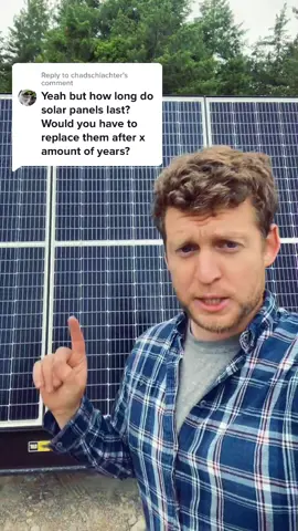 Reply to @chadschlachter solar panels are a very long term investment #solar #edisonmotors
