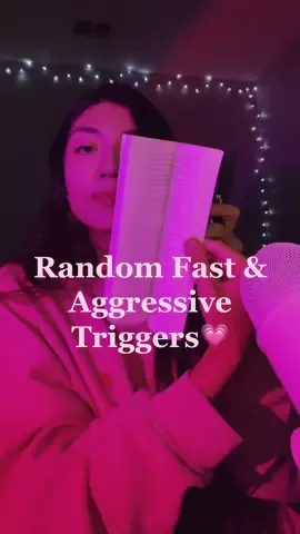 Can you guys leave emojis for me to turn into trigger videos? I’m always late to trends but i wanna do some lol 😭💜 #asmr #fastandaggressiveasmr #fastasmr #tingles #asmrsounds