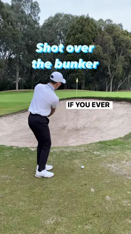 Although my shot was long, you can see how quickly it stopped! You’ll never  flop it into the bunker again! 😎 #fyp #golftok #golf #golftok #golftiktok #golfswing #golftips #golfcoach