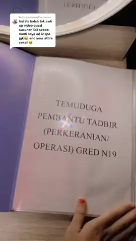 Reply to @milobeng8 second time reupload . Harap TT x removed video ni . Actually masa dapat surat utk iv dalam tu dia akan bgtau step utk susun doc cuma nk nmpak lebih kemas boleh follow my step make it header every page . #fypシ #trendingsong #CapCut #ldrstory #trend