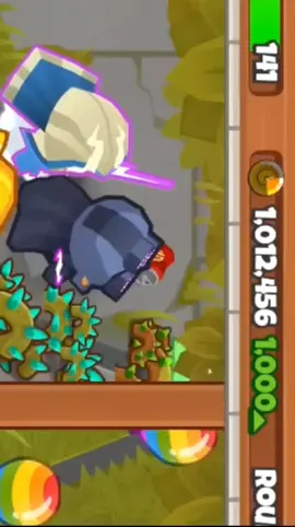 Can the super storm defend $1 million worth of DDTs?#fyp #gaming #bloons #btd #btdbattles2