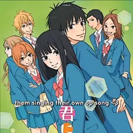 this is your sign to rewatch this show #fyp #kiminitodoke #anime #shoujo