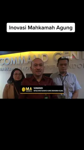 Inovasi Terbaru! MA Sosialisasikan Aplikasi E-Berpadu Mahkamah Agung terus melakukan inovasi baru dalam mendukung fasilitas maupun sarana kinerja di lingkungan Mahkamah Agung. (Sumber: Kompas TV Channel on Youtube)