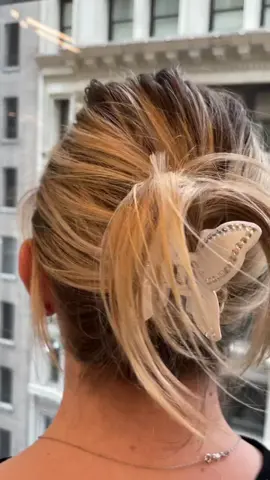 my little @Supergoop clip 😌🦋🤍 #newyorkcity #nyc