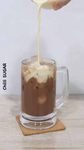 Iced Ovaltine 🤎 #chillsugar #homecafe #aesthetic #EasyRecipe #drinks