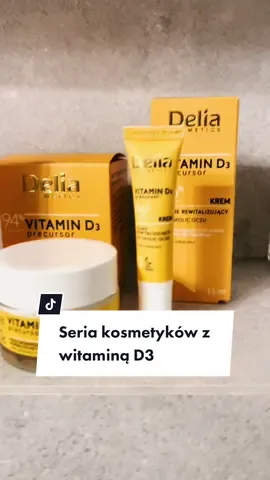 Witaminy d3 nigdy nie za wiele! ☀️✨ #delia #deliacosmetics #vitamind3precursor #pielegnacja #skincare #krem #kremdotwarzy #maska #wieczornarutyna #skincare #skincareroutine