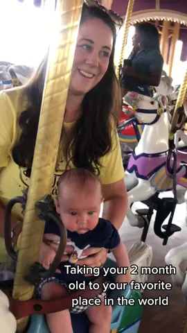 His first of four Disney trips in a year! #disney #disneybaby #adventuretime