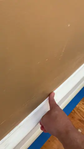 Im a finger the caulk in kinda guy!☝🏽👉🏽 #painttok#construction#DIY#paintersoftiktok#satisfying#interior#painter#interior#funk#work#pov#caulk