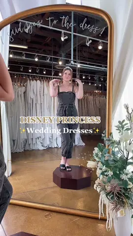 Fairy godmother says YES! to all of these ✨💍 #disneybridalchallenge #princess #weddingday #bridallook