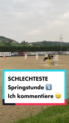 Was war bei euch das letzte, das so richtig schief gegangen ist? 😂 #verweigern #pferdefail #springfail #springstunde #springtraining #fypシ #welshpony