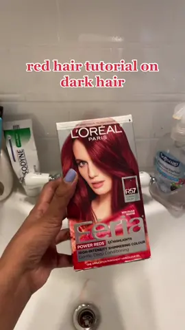 love using @L’Oréal Paris for my dark red hair #desi #bengali #browntiktok #TikTokTaughtMe #Summer