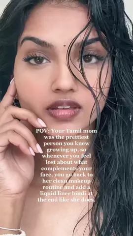 Sometimes mama knows best #tamil #beauty #makeup #cleangirlmakeup #cleangirlaesthetic #blushtrend