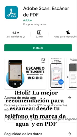 Holi! Necesitas escanear un documento y sin marca de agua? #hackestudante #paginascreativas #paginasutiles #paginasutiles #digitaltips #apuntesbonitos  #parati #herramientasdigitales #creativos