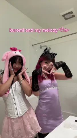 ur favourite siblings as sanrio characters 🪷 #sanriocore #sanrioaesthetic #kuromicore #kuromiandmymelody #mymelody #outfitideas #pinterestoutfit