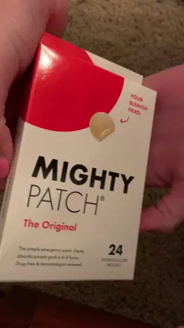 Pimple patch asmr! #pimplepatch #mightypatch #tapping #scratching #follow #fyp #asmr #like