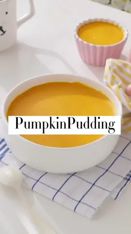Pumpkin can also taste like ice cream#pumpkin #pumpkinpudding #tiktokcooking