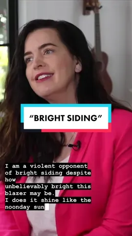 Can I see a show of hands if you are also in violent opposition of bright siding? #brightsiding #cancer #suffering