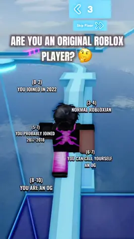 Are you a og roblox player? 🤔 #fypシ #roblox