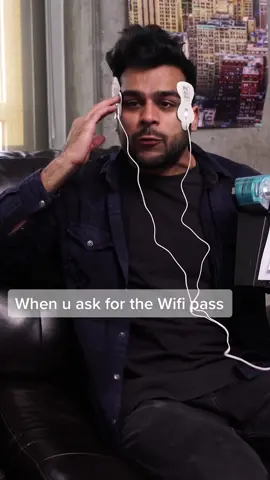 When u ask for the wifi password 😂 @anwar