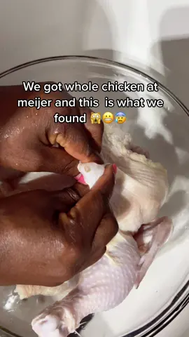 @MeijerStores what’s in this chicken? We googled and found nothing that explains this stuff is. This was so scary and it made me sick 🤢 #fyp #meijer #goviral #blowthisup #chicken #tiktokamerica #help #answer