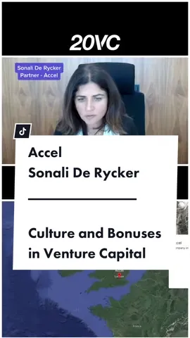 #SonaliDeRycker partner at #Accel talks #bonuses and #culture in #VentureCapital with #HarryStebbings of #20VC #London #PaloAlto #SanFran #Bangalore #India #venturecapitalist
