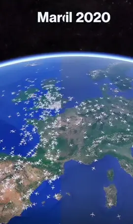 The number of People travelling by Air across Europe plummeted from 1.1 billion in 2019 to 277 million in 2020 .Now air traffic has begin to rebound with flights in March 2022 up 156% from March 2021. This is Crazy 😱 #europe #aviation #airtravel @Overview