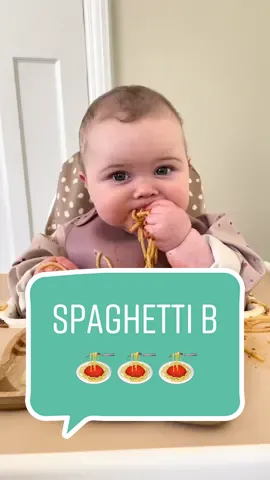 Trigger warning: pure mess 😅 spaghetti bolognese baby led weaning style #babytok #babyledweaning #blw #mumsoftiktok #babyledweaningideas #7monthsold #babyledweaningideas