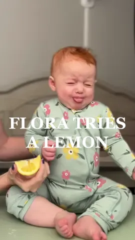 Giving my baby a lemon 🍋 #growingflorarose