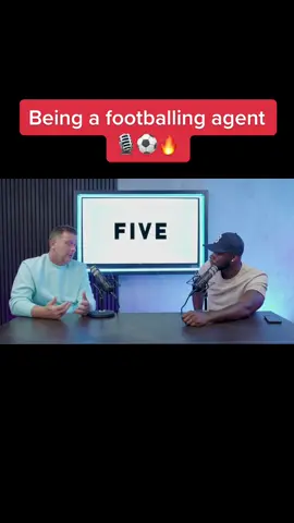 🎙 A BTS scoop of what it’s like to be a football agent, check out the video on the FIVE YouTube channel! 🔥 #fyp #foryou #foryoupage #football #Soccer #futbol #poscast #interview #agent #footballagent #newera #bts #PremierLeague #efl