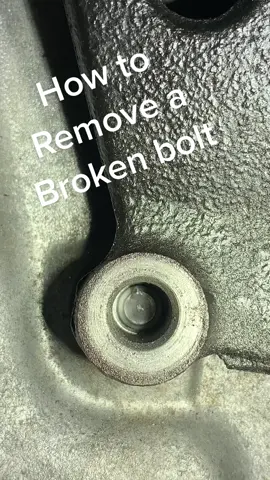 How to remove overtighten broken bolts for @Chris moral of the story left hand drill bits work wonders