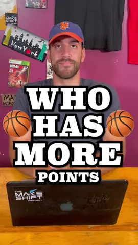 Who Has More… Career Points! #fyp #points #career #sportslover #NBA #trivia