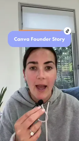 @Canva changed my life 💯 #notanad #entrepreneur #startupbusiness #siliconvalley #melanieperkins #canva #canvahack #femalefounder #founderstory