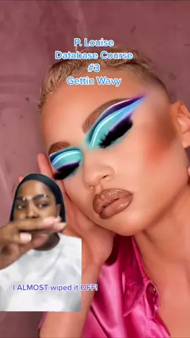 #greenscreen I’m back with Look 3: Getting Wavy🌊 |P. Louise Database Course | @Plouisemakeupacademy @p.louiseceo #plouise #plouise_makeup_academy #plouisemakeup #Pride