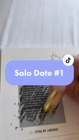 Dating myself: #solodateideas