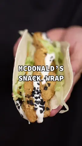 McDonalds Snackwrap #mcdonalds #snackwrap #chicken @McDonald's
