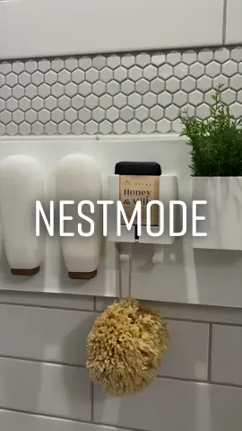 @nestmode gave me the opportunity to test out their shower organizer! Loving everything about it from its magnets to its clean & simple look. You can resever yours on kickstarter today to help bring their vision to life. I’ve also Linked it in my bio. #asmr #SmallBusiness #helpingsmallbusinesses #CleanTok #organizingtiktok #bathroom #showerorganizer #asthetic