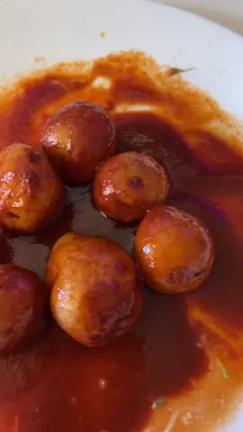 Papas a la diabla (english: devils potatoes) 🙃 #papasaladiabla #potatoes #food #asmrfood #spicy