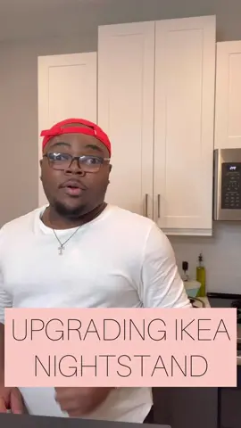 Upgrading Ikea Nightstand ! 🤍 #refurbish #elevate #healthadepopit #interior #building #create #lowes #DIY