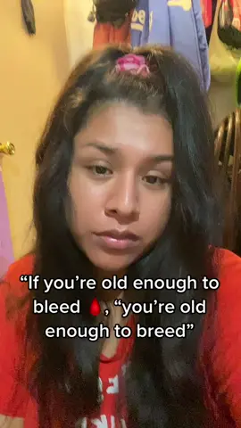 I was 10yrs old when i first got my period. I didnt really understand alot. #greenscreen #womensrights #prochoice #womenempowerment