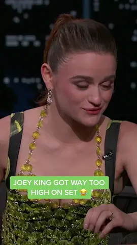 The time @Joey King got WAY too high on set… 😂