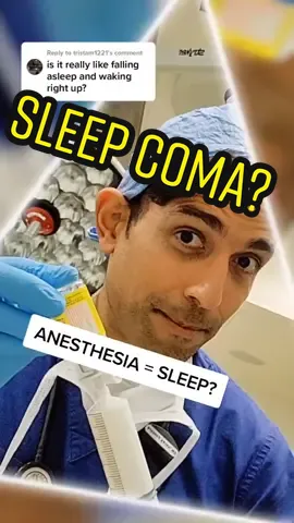 Did you feel REFRESHED after anesthesia? #anesthesia #anesthesiatiktok #surgery #bts #coma #sleep