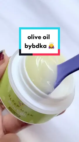 Balas @xychelii olive oil juga ga kalah best seller 💫✨ #bybdkaid #bybdkajatim #fypシ #fypage #sleepmaskbybdka #racunintiktok
