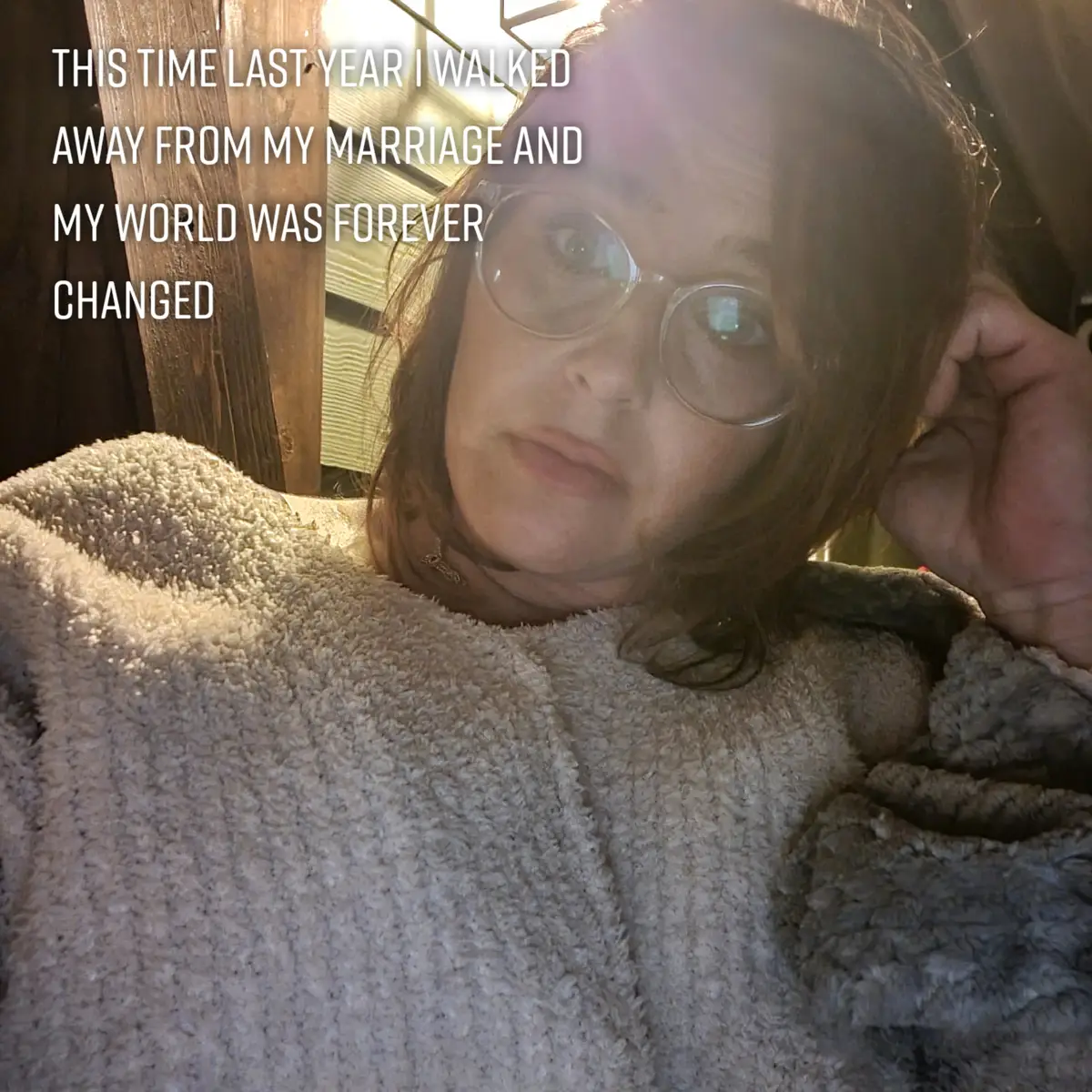 This passed year I took back my power and haven't looked back.  #separated #40club #onmyown