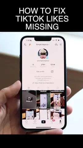 How To FIX TikTok Likes Not Showing Up