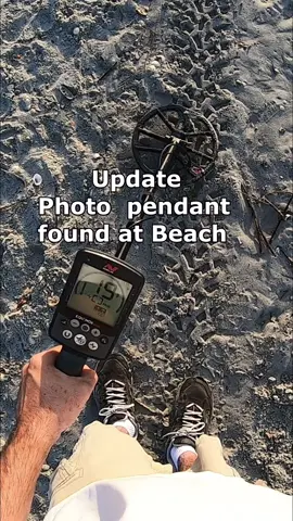 The pendant been return #metaldetecting #minelab #fyp