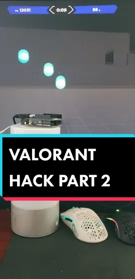 Showing off beta aiming mechanic (proof of concept). Roadmap: Routes and speed. #Valorant #hack #aimbot #hardwarecheating #aimlabs