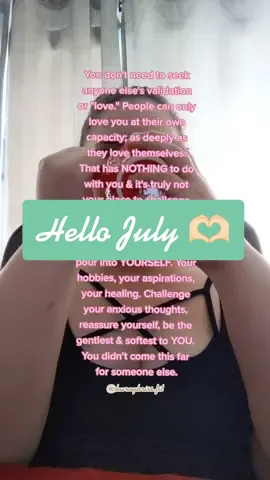 Helloooo July 🫶🏻 #fitcheck #selflovejourney #pourintoyourself #detachment #loveyou