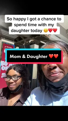 Love my baby girl 😘❤️❤️❤️#fyp #foryourpage #momanddaughter #happytimes