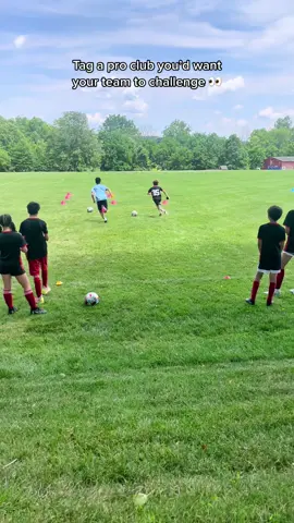 Tik tok toe ⚽️ 😆 what club would you challenge?? #tictactoe #soccercamp #njsoccer #soccercamps #socceracademy